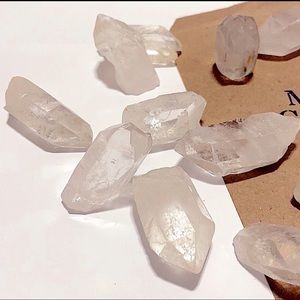 Genuine Clear Quartz points
